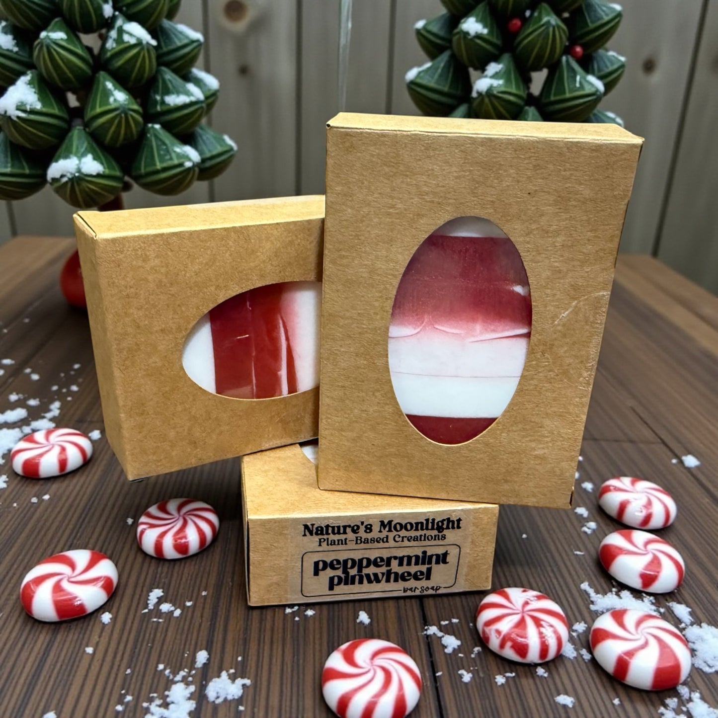 Peppermint Pinwheel Bar Soap (21112)