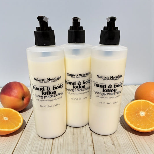 Sunny Peach & Citrus Hand & Body Lotion