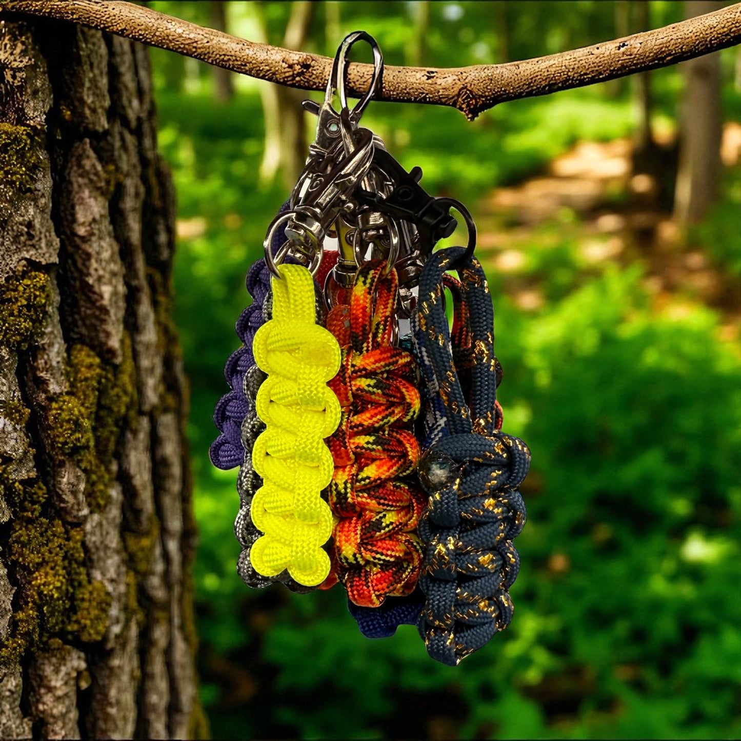 Handmade Paracord Keychains