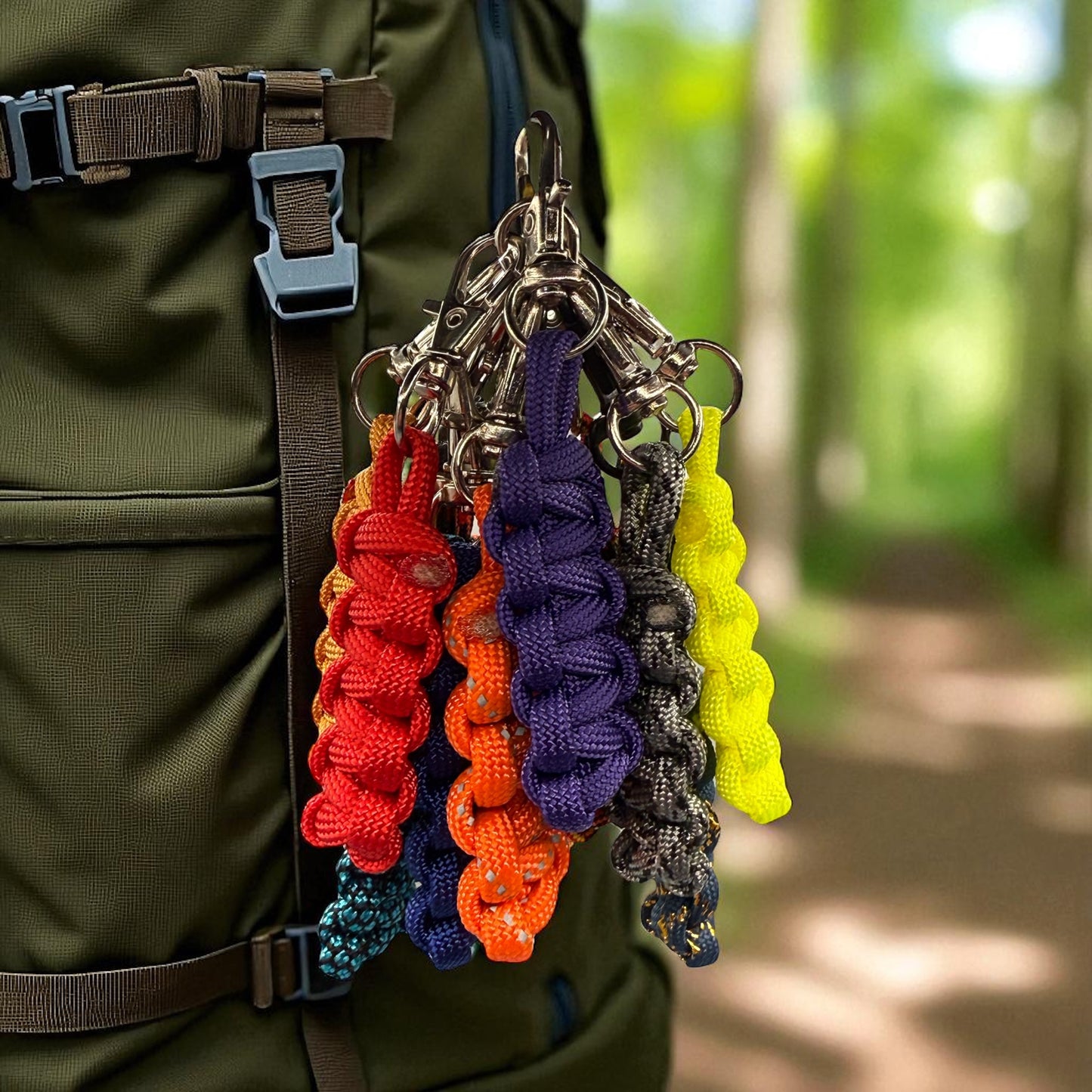 Handmade Paracord Keychains