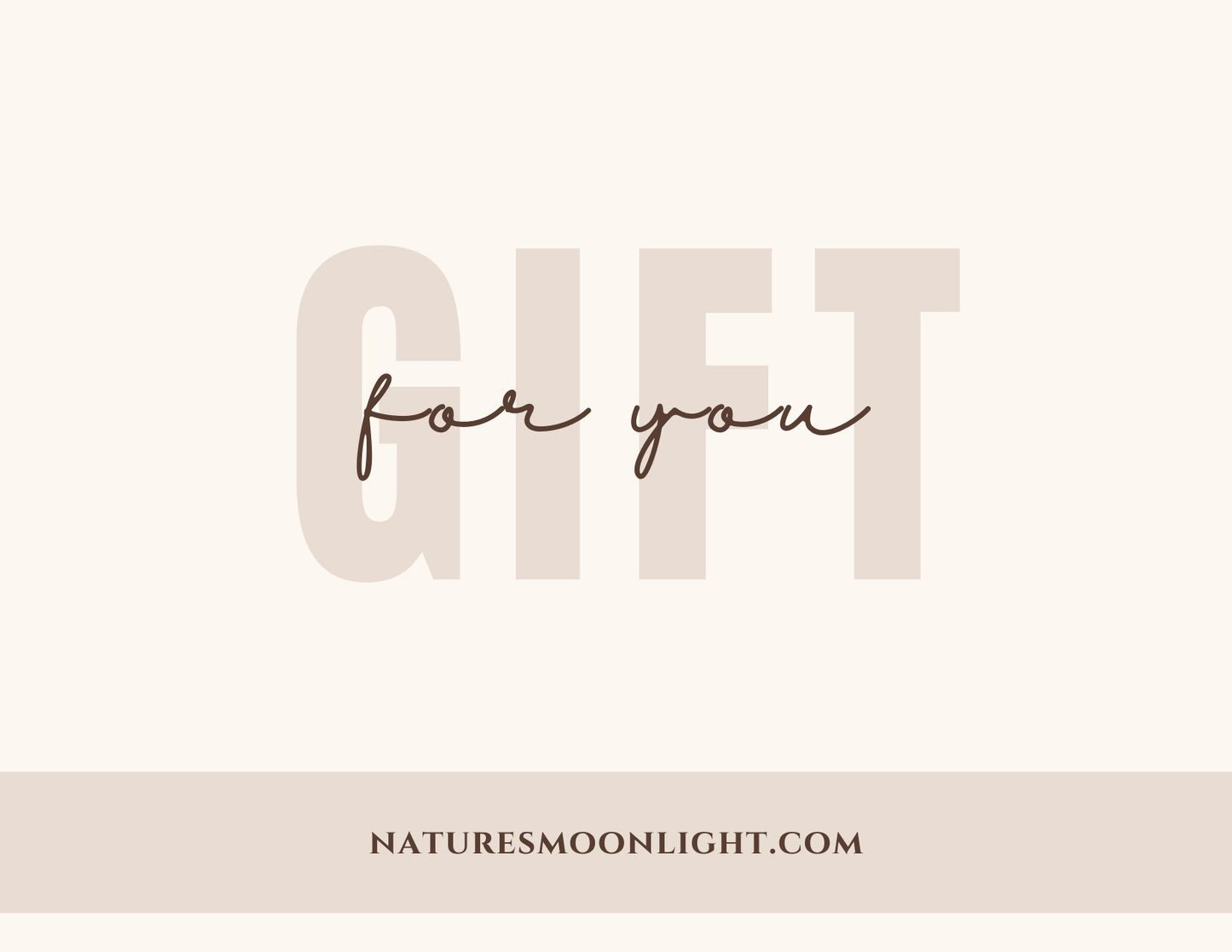 Nature's Moonlight Gift Card